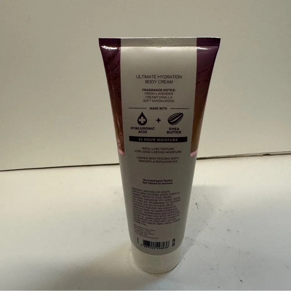 Bath and Body Works Cozy Sunday Morning Ultimate Hydration Body Cream 8 OZ
